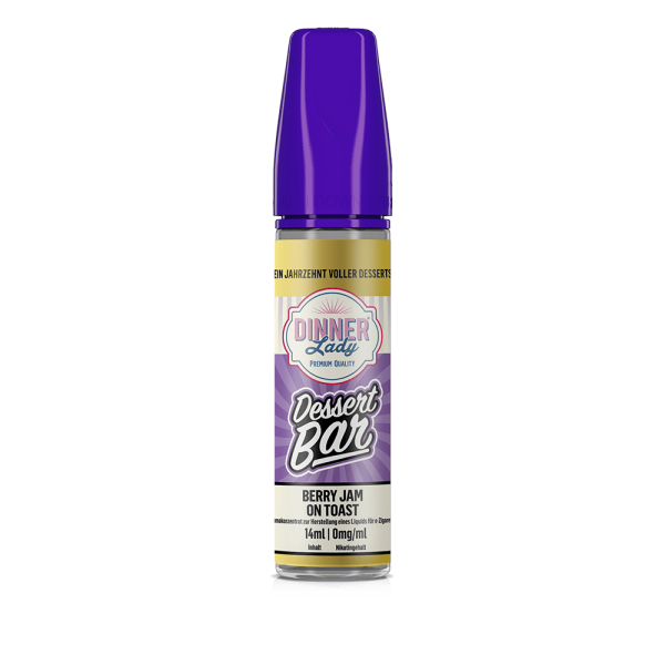 Dinner Lady Dessert Bar- Berry Jam on Toast 14ml Longfill