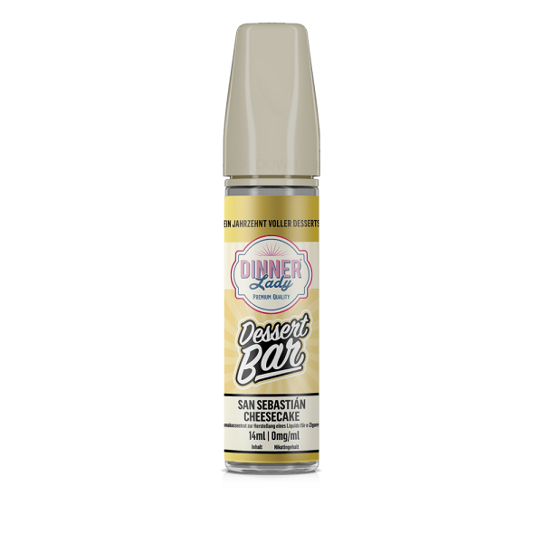 Dinner Lady Dessert Bar- San Sebastian Cheesecake 14ml Longfill