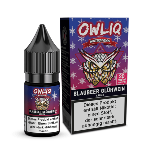 OWLIQ Nic Salt - Blaubeer GlÃ¼hwein Liquid...