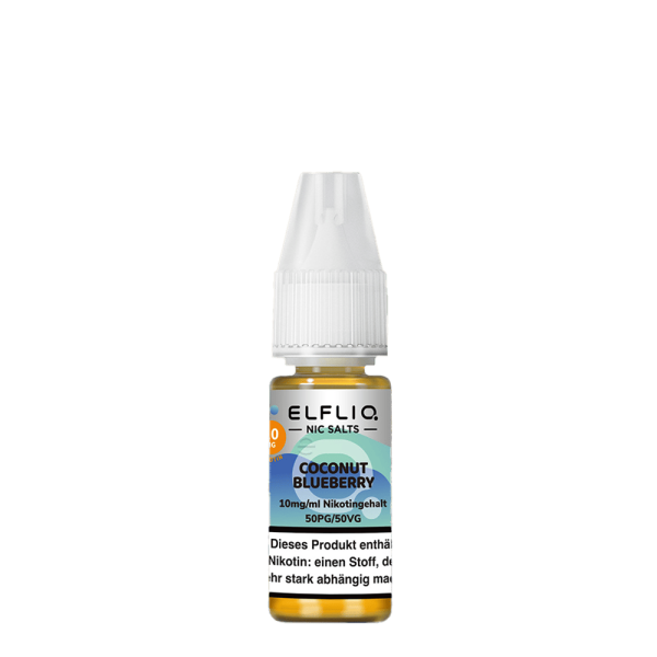 Elfliq by Elfbar Nic Salt - Coconut Blueberry Liquid 10ml - 20mg/ml