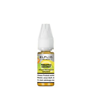 Elfliq by Elfbar Nic Salt - Pineapple Coconut Liquid 10ml...