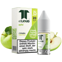 elfLIQUID - elfsingles - 10ml NicSalt Liquid 20mg - Apfel