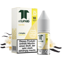 elfLIQUID - elfsingles - 10ml NicSalt Liquid 10mg - Vanille