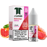 elfLIQUID - elfduals - 10ml NicSalt Liquid 10mg - Blutorange Kaktus