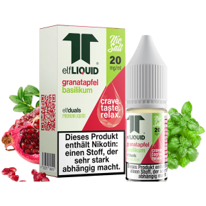 elfLIQUID - elfduals - 10ml NicSalt Liquid 20mg -...