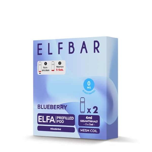 ELF Bar - ELFA Blueberry Pod 20mg/ml