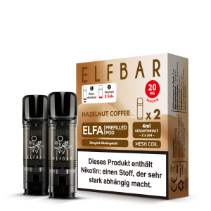 ELF Bar - ELFA Hazelnutt Coffee Pod 20mg/ml