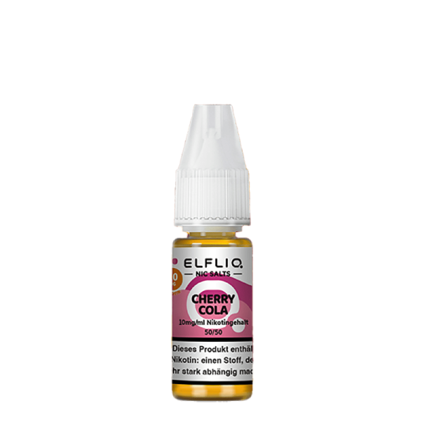 Elfliq by Elfbar Nic Salt - Cherry Liquid 10ml 10mg/ml
