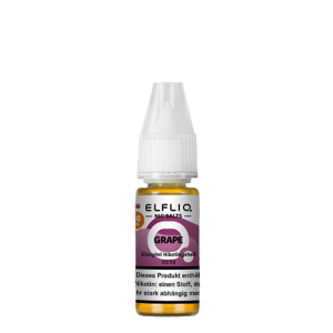 Elfliq by Elfbar Nic Salt - Grape Liquid 10ml 10mg/ml