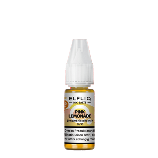 Elfliq by Elfbar Nic Salt - Pink Lemonade Liquid 10ml 20mg/ml