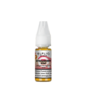 Elfliq by Elfbar Nic Salt - Strawberry Kiwi Liquid 10ml...