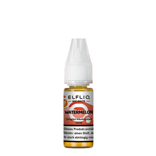 Elfliq by Elfbar Nic Salt - Watermelon Liquid 10ml 20mg/ml