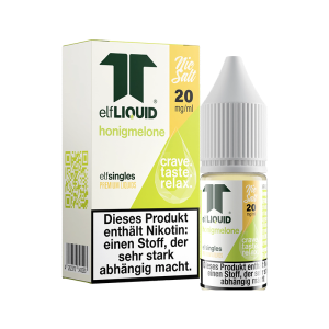 elfLIQUID - elfsingles - 10ml NicSalt Liquid 20mg -...