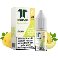 elfLIQUID - elfsingles - 10ml NicSalt Liquid 20mg - Honigmelone
