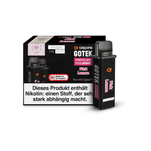 Aspire - GoTek Pod Pink Lemon 20mg/ml (2 Stück pro...