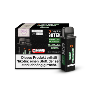 Aspire - GoTek Pod Kiwi Markisa Guava 20mg/ml (2 Stück pro Packung)