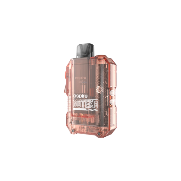 Aspire - GoTek X E-Zigaretten Set transparent-orange