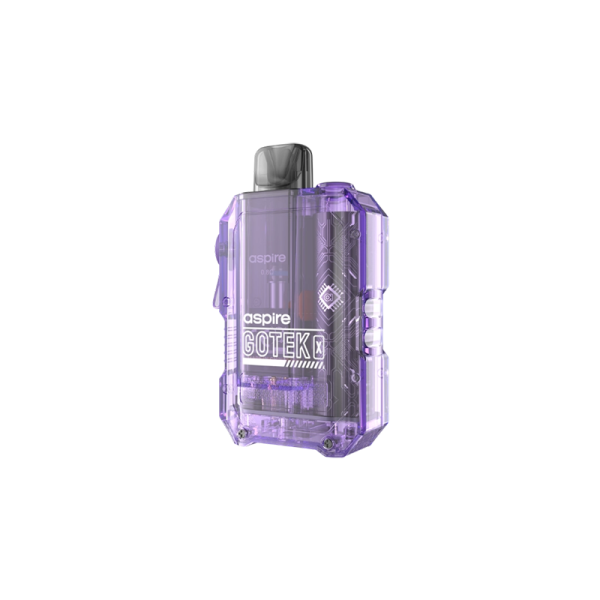 Aspire - GoTek X E-Zigaretten Set transparent-lila