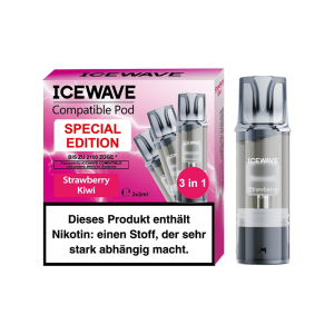 ICEWAVE Compatible Pod - Strawberry Kiwi Special Edition