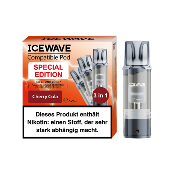 ICEWAVE Compatible Pod - Cherry Cola Special Edition