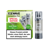 ICEWAVE Compatible Pod - Green Apple Ice Special Edition