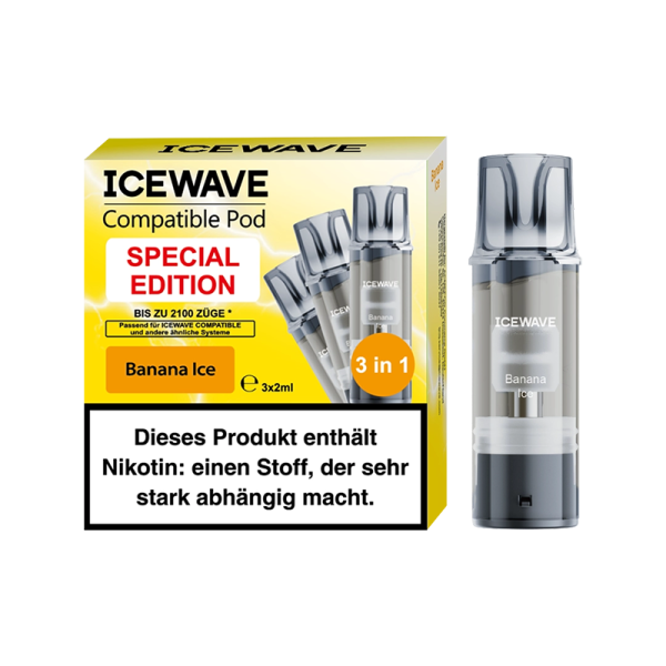 ICEWAVE Compatible Pod - Banana Ice Special Edition