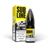 Riot Squad - Classics - Sub Lime - 10ml Nikotinsalz Liquid - 10mg/ml