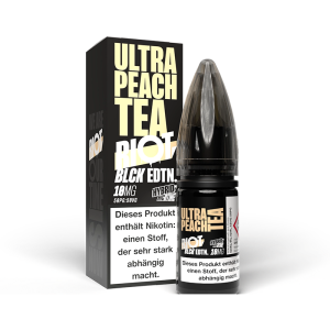 Riot Squad - BLCK Edition - Ultra Peach Tea - 10ml...