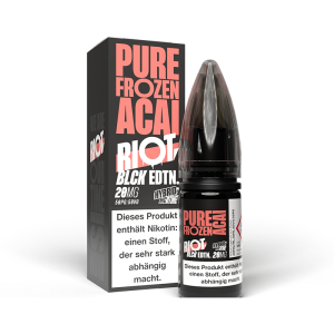 Riot Squad - BLCK Edition - Pure Frozen Acai - 10ml...