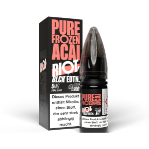 Riot Squad - BLCK Edition - Pure Frozen Acai - 10ml...