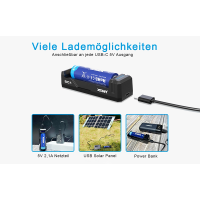 Xtar SC1 - Schnell-Ladegerät für Li-Ion-Akkus 3,6 - 3,7V