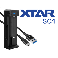 Xtar SC1 - Schnell-Ladegerät für Li-Ion-Akkus 3,6 - 3,7V