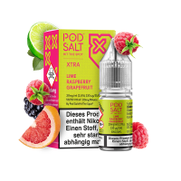 PodSalt Xtra Lime Raspberry Grapefruit 20 mg
