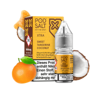 PodSalt Xtra Sweet Tangerine Coconut 20 mg