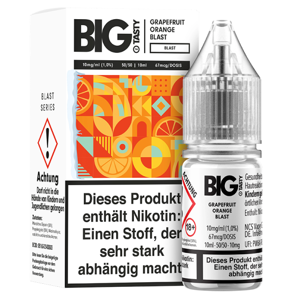 Big Tasty - Grapefruit Orange Blast 10ml - 10mg/ml