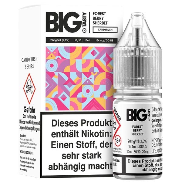 Big Tasty - Forest Berry Sherbet 10ml - 20mg/ml