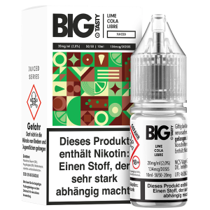 Big Tasty - Lime Cola Libre 10ml - 20mg/ml