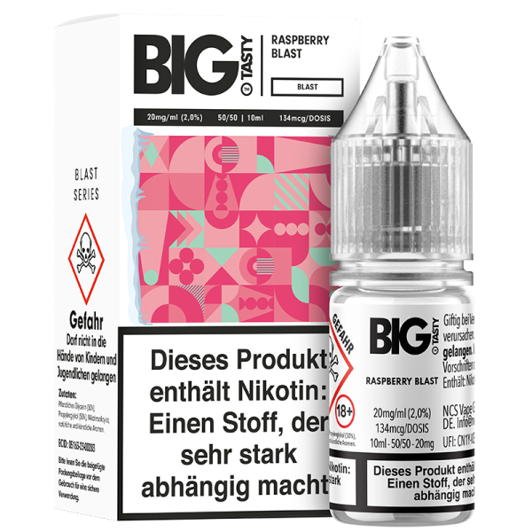 Big Tasty - Raspberry Blast 10ml - 20mg/ml
