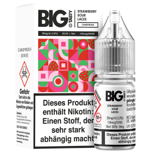 Big Tasty - Strawberry Sour Laces 10ml - 20mg/ml