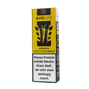 Pod Salt Evolve - Banana Ice 2x2ml Pod - 20mg/ml