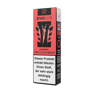 Pod Salt Evolve - Lychee Ice 2x2ml Pod - 20mg/ml