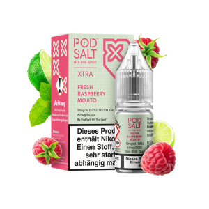 PodSalt Xtra Fresh Raspberry Mojito 10mg