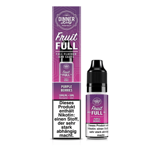 Dinner Lady Fruit Full - Purple Berries Liquid 20mg/ml