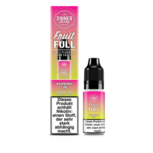 Dinner Lady Fruit Full - Raspberry Lime Liquid 20mg/ml