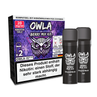 2x OWLA Einweg Pod - Berry Mix Ice - 20mg/2ml