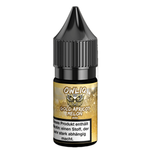 OWLIQ Nic Salt - Gold Apricot Melon Liquid 10ml 10mg/ml