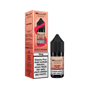 ELUX Nic Salt - Juicy Peach Liquid 10ml 10mg/ml