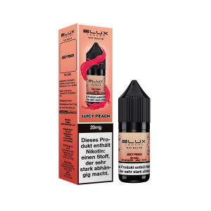 ELUX Nic Salt - Juicy Peach Liquid 10ml 20mg/ml