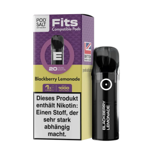 Pod Salt - Fits Pods Blackberry Lemonade 20mg/ml- 3er Pack