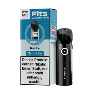 Pod Salt - Fits Pods Blue Ice 20mg/ml- 3er Pack